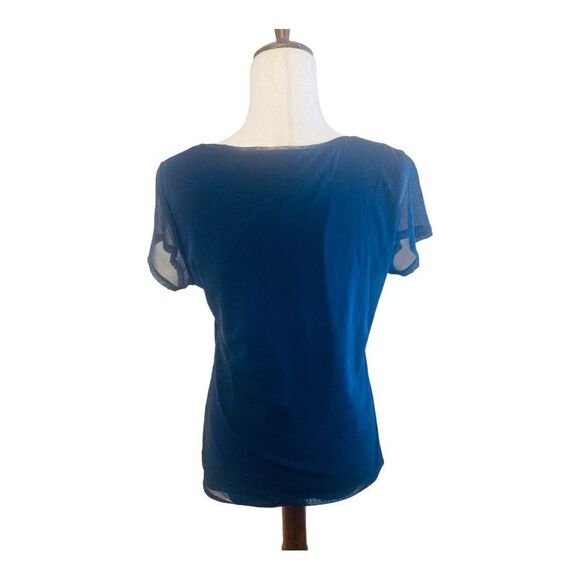 INC Black Embroidered Designer Top - Picture 4 of 8